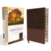 Amplified Study Bible, Imitation Leather, Brown, Indexed