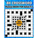 BK Crossword puzzle book for adults 1: Large print crossword book for adults & seniors - 100 Puzzle from (BK Bouchama)