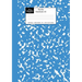 Marble Notebook A5: Blue Marble Wide Ruled Journal