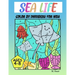 Sea Life Color by Number for Kids Ages 4-8