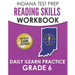 INDIANA TEST PREP Reading Skills Workbook Daily ILEARN Practice Grade 6: Practice for the ILEARN English Language Arts Assessments