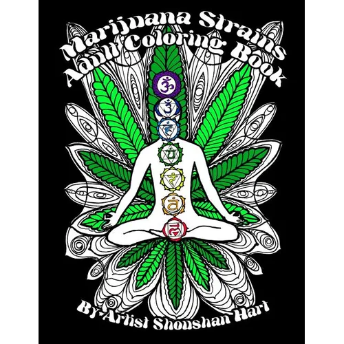 Marijuana Strains: Adult Coloring Book