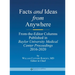 Facts and Ideas from Anywhere: 2016 to 2020