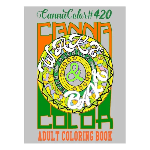 CannaColor #420: Adult Coloring Book