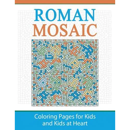 Roman Mosaic: Coloring Pages for Kids and Kids at Heart