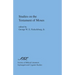 Studies on the Testament of Moses