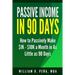 Passive Income in 90 Days: How to Passively Make $1K - $10K a Month in as Little as 90 Days