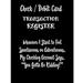 Check / Debit Card Transaction Register Whenever I Start To Feel Spontaneous or Adventurous, My Checking Account Says, You've Got To Be Kidding!: Chec