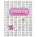 Crazy for Cups: Adult Coloring Book