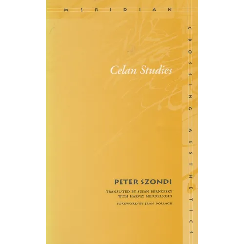 Celan Studies