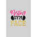Resting Gym Face: Women's Workout Log Book