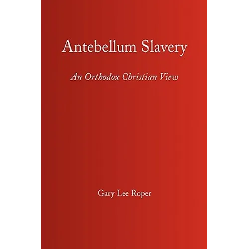 Antebellum Slavery