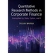 Quantitative Research Methods in Corporate Finance