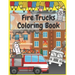 Fire Trucks Coloring Book