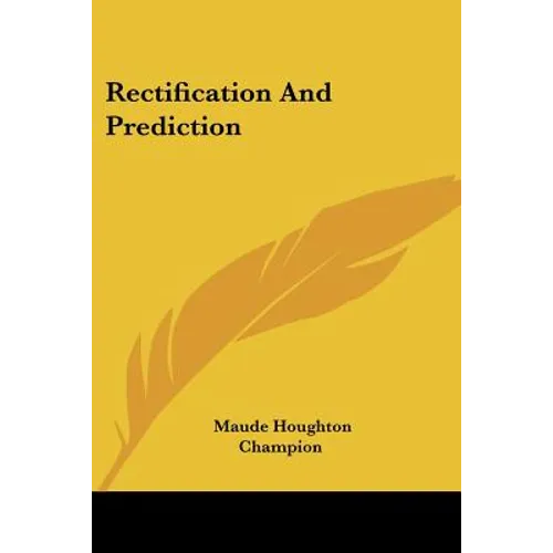 Rectification And Prediction
