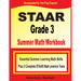 STAAR Grade 3 Summer Math Workbook: Essential Summer Learning Math Skills plus Two Complete STAAR Math Practice Tests