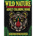 Wild Nature Adult Coloring Book: 24 Stress Relieving Designs