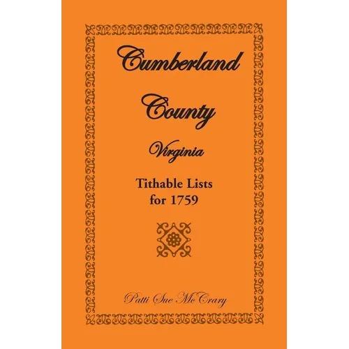 Cumberland County, Virginia Tithable Lists for 1759