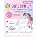Unicorn Cursive Handwriting Workbook for Kids: Cursive Handwriting Practice Book for Kids Grade 1-5 3 in 1 Learning Cursive Handwriting Workbook for G