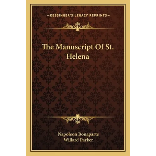 The Manuscript Of St. Helena