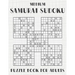Samurai Sudoku Puzzle Book for Adults - Medium: 500 Normal Sudoku Puzzles Overlapping into 100 Samurai Style