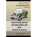 TM 9-803 Willys-Overland MB and Ford Model GPW Jeep Technical Manual