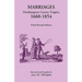 Marriages, Northampton County, Virginia, 1660-1854, Third Revised Edition