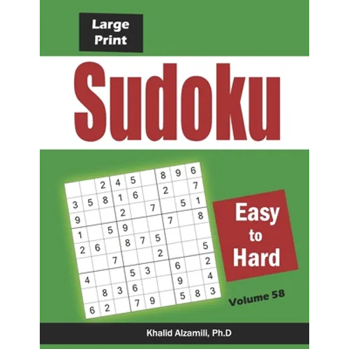 Large Print Sudoku: 100 Easy to Hard Puzzles