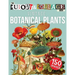 The Cut Out And Collage Book Vintage Botanical Plants: 150 High Quality Vintage Plants Illustrations For Collage and Mixed Media Artists