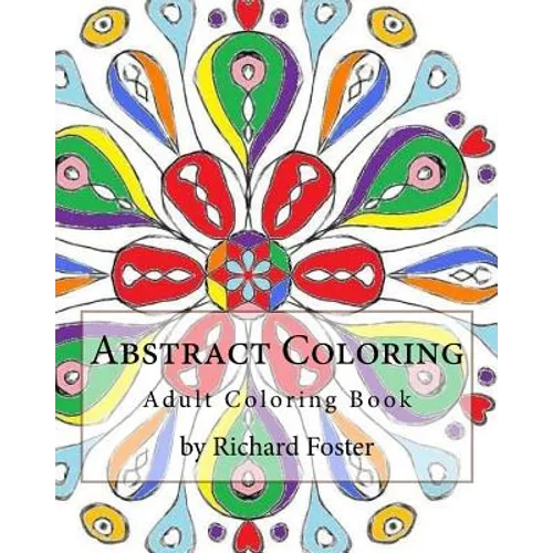 Abstract Coloring: Adult Coloring Book