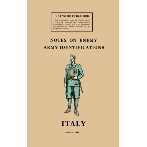 Notes on Enemy Army Identifications: October 1941
