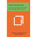 Debts And Recovery: A Study Of Changes In The Internal Debt Structure From 1929 To 1937 And A Program For The Future