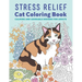 Stress Relief Cat Coloring Book: Calming and Adorable Designs for Adults