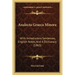 Analecta Graeca Minora: With Introductory Sentences, English Notes, And A Dictionary (1863)