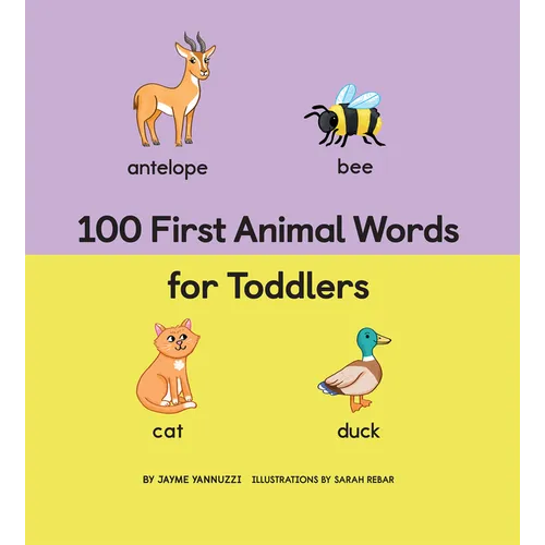 100 First Animal Words for Toddlers