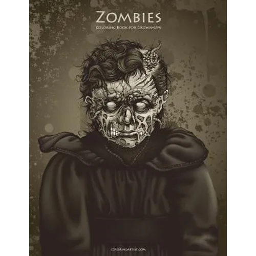 Zombie Coloring Book for Grown-Ups 1
