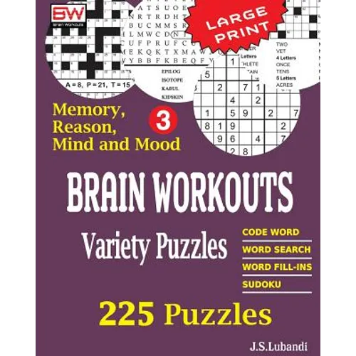 BRAIN WORKOUTS Variety Puzzles 3