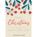 Merry Christmas and Happy New Year Dotted Bullet Journal: Cheaper and More Useful than a Card! (Mistletoe) Medium A5 - 5.83X8.27