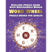 Spelling Puzzle Game with Unscramble Words: Word Wheel Puzzle Books for Adults