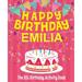 Happy Birthday Emilia - The Big Birthday Activity Book: (Personalized Children's Activity Book)