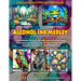 New Creations Coloring Book Series: Alcohol Ink Medley: An adult grayscale coloring book (coloring book for grownups) featuring a collection of alcoho