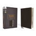 Nasb, Thinline Bible, Leathersoft, Black, Red Letter Edition, 2020 Text, Comfort Print