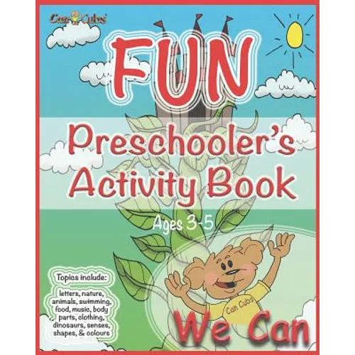 Fun Preschooler's Activity Book: Can Cubs English