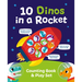 10 Dinos in a Rocket