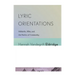 Lyric Orientations: Hölderlin, Rilke, and the Poetics of Community
