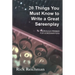 20 Things You Must Know to Write a Great Screenplay: A Thorough Primer for Screenwriters