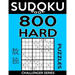 Sudoku Book 800 Hard Puzzles: Sudoku Puzzle Book With Only One Level of Difficulty
