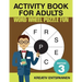 Activity Book for Adults - Word Wheel Puzzle Fun Edition 3