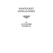 Nantucket Genealogies
