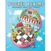 Pocket Realms: A Coloring Book for Adults Featuring Mini Worlds with Cute Characters and Tiny Items for Stress Relief and Relaxation